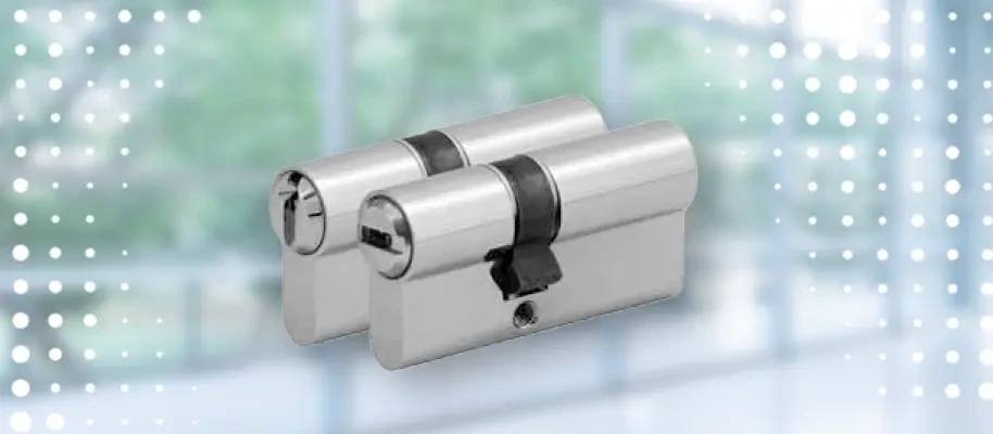 Dvostranski asimetrični cilinder s funkcijo ključ-ključ