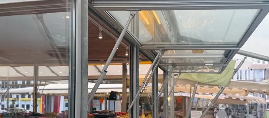 Plinske opruge s blokadom položaja