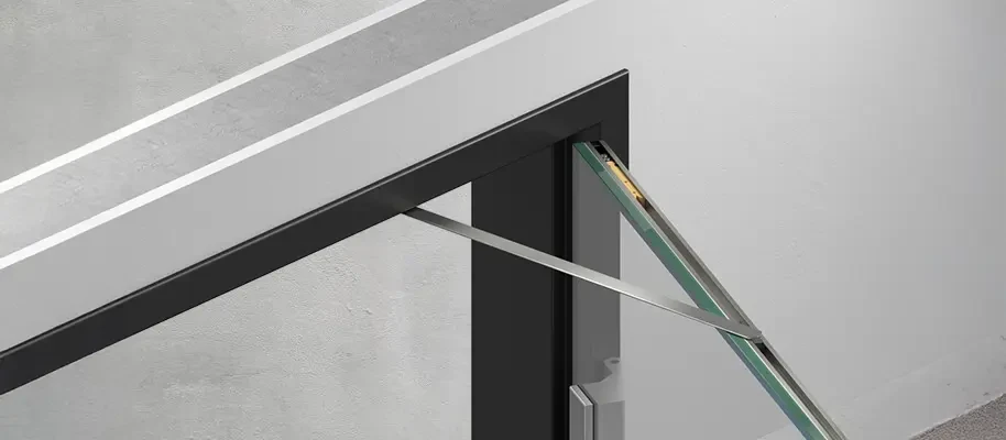 PORTI stoper za staklena vrata