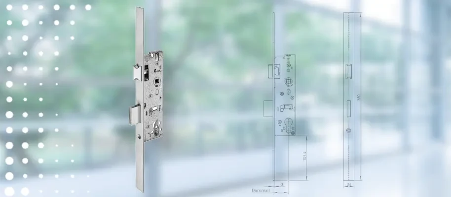 Vgradna ključavnica – Reno 1438